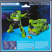Road Hauler from Transformers - Legacy - Velocitron Speedia 500 Collection - Voyager Class manufactured by Hasbro [Back]