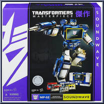 Soundwave from Transformers - Masterpiece - Basic Series manufactured by Takara [Front]