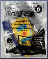 Bumblebee (Vehicle Mode) from Transformers - Robots in Disguise - 2016 manufactured by McDonald's [Front]