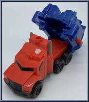 Optimus Prime (Vehicle Mode) from Transformers - Robots in Disguise - 2016 manufactured by McDonald's [Loose]