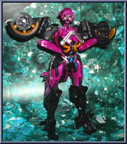 Arcee from Transformers - Movie - Deluxe Class manufactured by Hasbro [Dr Nightmare's Collection]