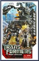 Barricade from Transformers - Movie - Robot Replicas manufactured by Hasbro [Front]