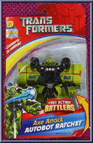 Ratchet (Axe Attack) from Transformers - Movie - Fast Action Battlers manufactured by Hasbro [Front]