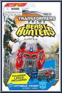 Optimus Prime (Autobot Leader) from Transformers - Prime - Beast Hunters - Commander Class manufactured by Hasbro [Front]