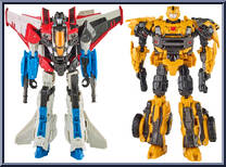 Starscream / Bumblebee from Transformers - Reactivate - 2-Packs manufactured by Hasbro [Loose]