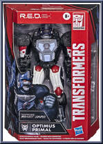 Optimus Primal (Beast Wars) from Transformers - R.E.D. - Basic Series manufactured by Hasbro [Front]