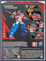 Optimus Prime from Transformers - R.E.D. - Basic Series manufactured by Hasbro [Back]