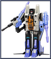 Skywarp from Transformers - Retro - Movie manufactured by Hasbro [Loose]