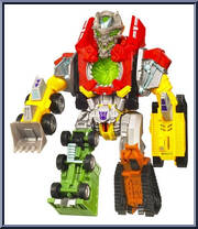 Constructicon Devastator from Transformers - Revenge of the Fallen - Mega Power Bots manufactured by Hasbro [Loose]