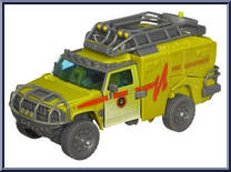 Ratchet (Desert Tracker) from Transformers - Revenge of the Fallen - Voyager Class manufactured by Hasbro [Loose]