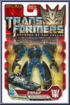 Sonar from Transformers - Revenge of the Fallen - Scout Class manufactured by Hasbro [Front]