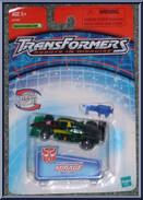 Mirage (Green) from Transformers - Robots in Disguise (2001) - Spy Changers manufactured by Hasbro [Front]