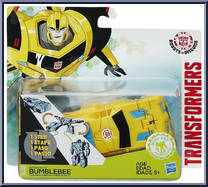 Bumblebee (Energon Boost) from Transformers - Robots in Disguise (2015) - 1-Step Changers manufactured by Hasbro [Front]