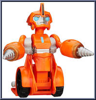 Fixit from Transformers - Robots in Disguise (2015) - 1-Step Changers manufactured by Hasbro [Loose]