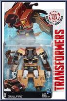 Quillfire from Transformers - Robots in Disguise (2015) - Warriors manufactured by Hasbro [Front]