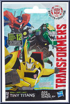 Thunderhoof from Transformers - Robots in Disguise (2015) - Tiny Titans - Series 1 manufactured by Hasbro [Front]