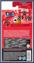 Frenzy (Red) (Core Class) from Transformers - Studio Series - Movie manufactured by Hasbro [Back]