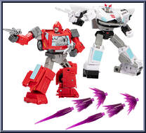 Ironhide / Prowl from Transformers - Studio Series - Buzzworthy Bumblebee manufactured by Hasbro [Loose]