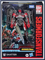 Shatter from Transformers - Studio Series - Bumblebee manufactured by Hasbro [Front]