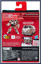 Wheeljack (Deluxe Class) from Transformers - Studio Series - Rise of the Beasts manufactured by Hasbro [Back]