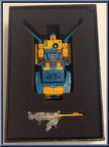 Nightbeat from Transformers - Timelines - Collector's Club manufactured by Hasbro [Front]