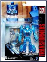 Hyperfire & Blurr from Transformers - Titans Return - Deluxe manufactured by Hasbro [Front]