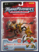 Night Slash Cheetor from Transformers - Universe - Deluxe Class manufactured by Hasbro [Front]