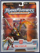 Skydive from Transformers - Universe - Deluxe Class manufactured by Hasbro [Front]