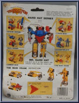 Main Crane from Transistor Robots - Hard Hat manufactured by Four Star [Back]