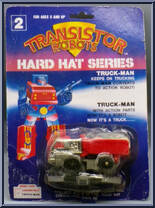 Truck-Man from Transistor Robots - Hard Hat manufactured by Four Star [Front]