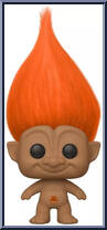 Orange Troll Action Figure