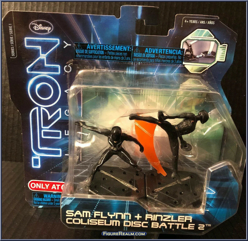 Sam Flynn + Rinzler Coliseum Disc Battle 2 - Tron Legacy - Action Packs ...