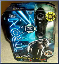 Light Cycle: Sam Flynn from Tron Legacy - Zero Gravity R/C manufactured by Spinmaster [Front]