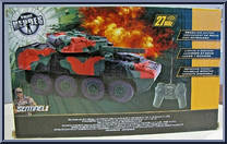 S1 Battle Tank from True Heroes - Sentinel 1 - Playsets manufactured by Geoffrey [Back]