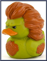 Blanka from Tubbz Ducks - Street Fighter manufactured by Numskull [Loose]
