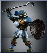 Leonardo from Turtles of Grayskull - Basic Series manufactured by Mattel [Loose]