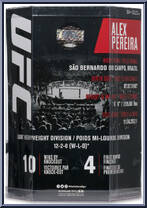 Alex Pereira (Gold Label) from UFC - Basic Series manufactured by McFarlane [Back]