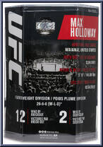 Max Holloway (Gold Label) from UFC - Basic Series manufactured by McFarlane [Back]