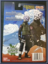 Kakashi Hatake from Ultimate Legends - Naruto Shippuden manufactured by Bandai [Back]