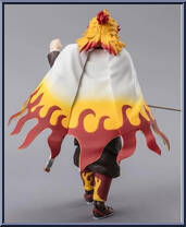 Kyojuro Rengoku from Ultimate Legends - Demon Slayer: Kimetsu no Yaiba manufactured by Bandai [Loose]