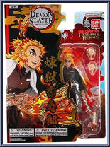 Kyojuro Rengoku from Ultimate Legends - Demon Slayer: Kimetsu no Yaiba manufactured by Bandai [Front]