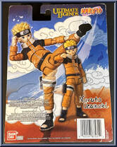 Naruto Uzumaki from Ultimate Legends - Naruto manufactured by Bandai [Back]