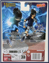 Sasuke Uchiha from Ultimate Legends - Naruto manufactured by Bandai [Back]