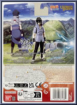 Sasuke Uchiha (The Final Valley) from Ultimate Legends - Naruto Shippuden manufactured by Bandai [Back]