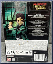 Tanjiro Kamado from Ultimate Legends - Demon Slayer: Kimetsu no Yaiba manufactured by Bandai [Back]