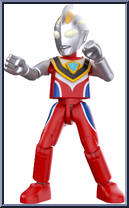 Ultraman Gaia Supreme Version from Ultraman - Galaxy Version 12 - Blazar's Starlight manufactured by Blokees [Loose]
