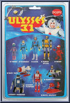 Robot Atleta from Ulysses 31 - Basic Series manufactured by Popy [Back]