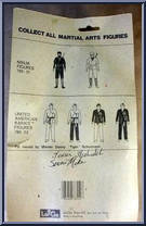 Black Shirt / Black Pants from United American Karate - Basic Series manufactured by LarGo [Back]