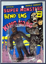 King Kong from Universal Monsters - Bend 'Ems manufactured by AHI [Front]