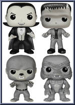 4-Pack (Black & White) Action Figure